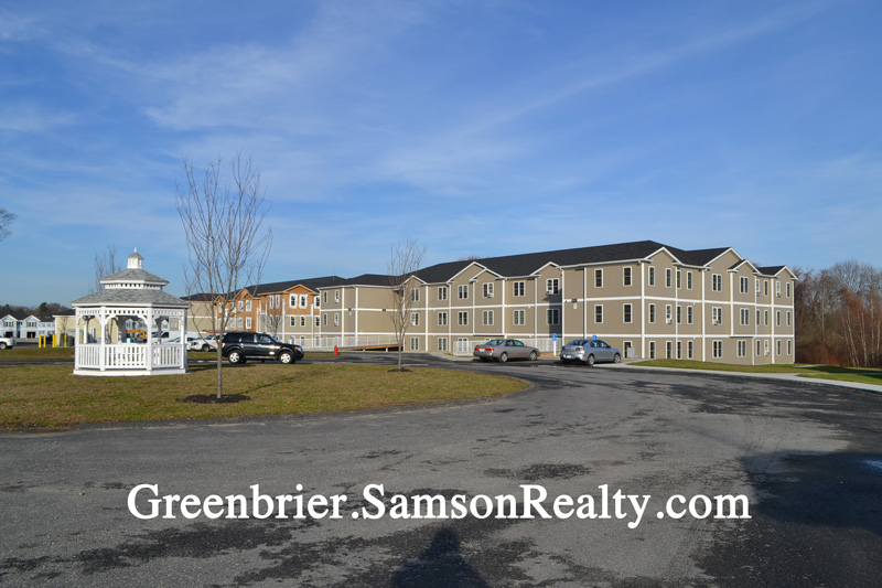 Greenbrier Village Seekonk, MA. 1 & 2 bed apartments, 3 bed townhouses